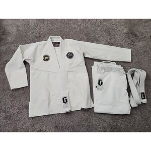 Gameness Air Kimono Set Adult A1 White Brazilian Jiu-Jitsu Martial Arts Uniform